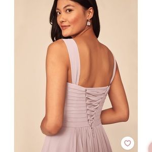 Azazie Corin Dusty Rose Size 4